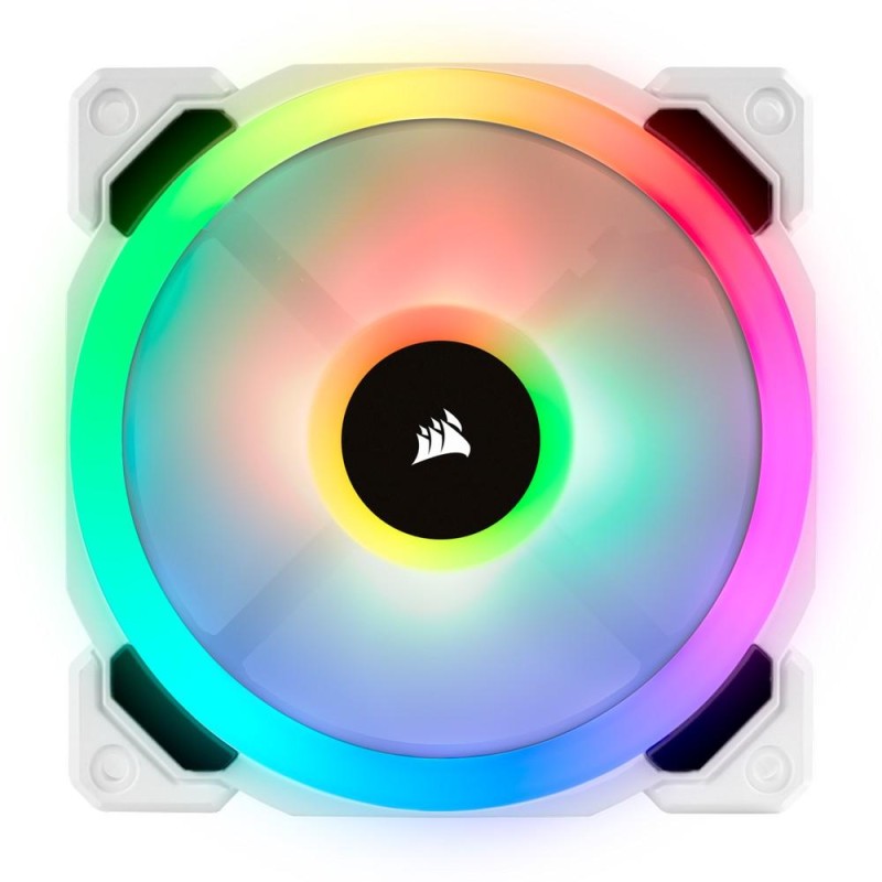 VENTILATOR Corsair, pt carcasa PC, 120 mm, 2200 rpm, LED RGB, 3 ventilatoare, 