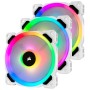 VENTILATOR Corsair, pt carcasa PC, 120 mm, 2200 rpm, LED RGB, 3 ventilatoare, 