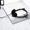 CASTI  Spacer, cu fir, standard, utilizare multimedia, call center, microfon pe brat, conectare prin Jack 3.5 mm x 2, negru, 