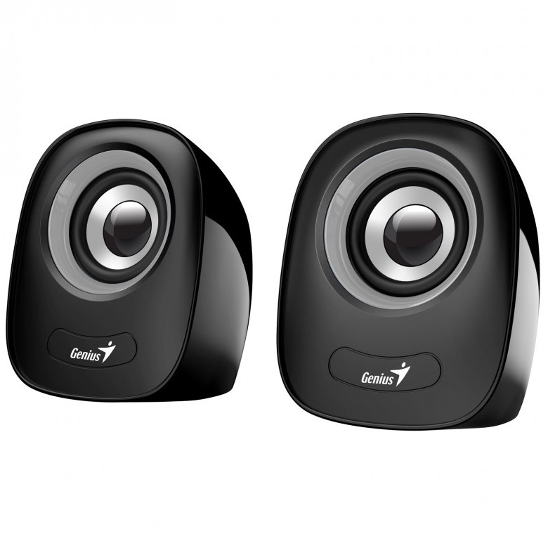 BOXE GENIUS 2.0, RMS:  6W (2 x 3W), USB power, gray, 