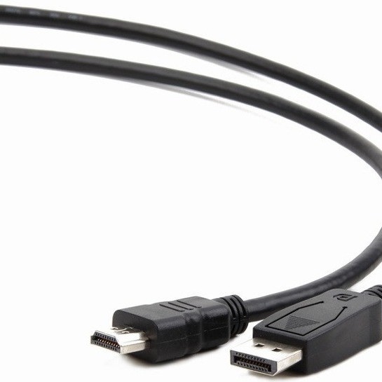 CABLU video GEMBIRD, adaptor DisplayPort (T) la HDMI (T), 1.8m, negru, 