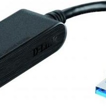 ADAPTOR RETEA D-LINK , extern, USB 3.0, port RJ-45, 1000 Mbps, 