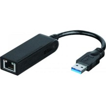 ADAPTOR RETEA D-LINK , extern, USB 3.0, port RJ-45, 1000 Mbps, 
