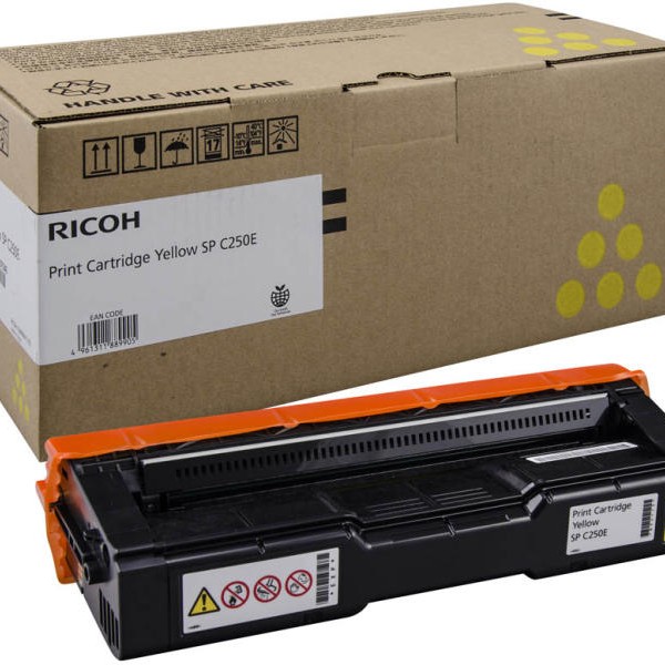 Toner Original Ricoh Yellow,407546, pentru SP C250|SP C260|SP C261, 1.6K, incl.TV 1.2 RON, 