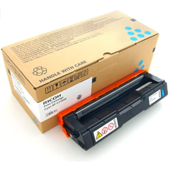 Toner Original Ricoh Cyan,407637, pentru SP C310|SP C231|SP C232|SP C311|SP C312|SP C320|SP C340|SP C242|SP C342, 6K, incl.TV 1.2 RON, 