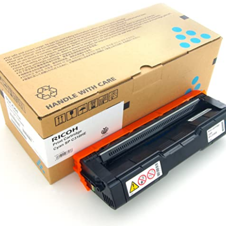 Toner Original Ricoh Cyan,407637, pentru SP C310|SP C231|SP C232|SP C311|SP C312|SP C320|SP C340|SP C242|SP C342, 6K, incl.TV 1.2 RON, 