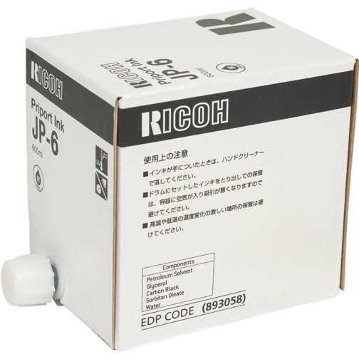 Cartus Cerneala Original RICOH Black, JP1000, pentru DX 2330|2430|JP1050|JP1250|JP1210|JP1010|JP1215, , (timbru verde 0.15 lei), 