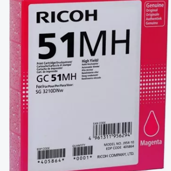 Cartus Gel Original Ricoh Magenta,405864, pentru SG3210, 2.5K, incl.TV 1.2 RON, 