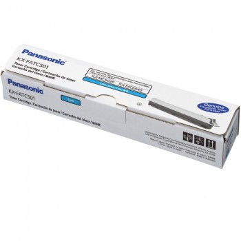 Toner Original Panasonic Cyan, KX-FATC501E, pentru KX-MC6020, 2K, (timbru verde 1.2 lei) , 