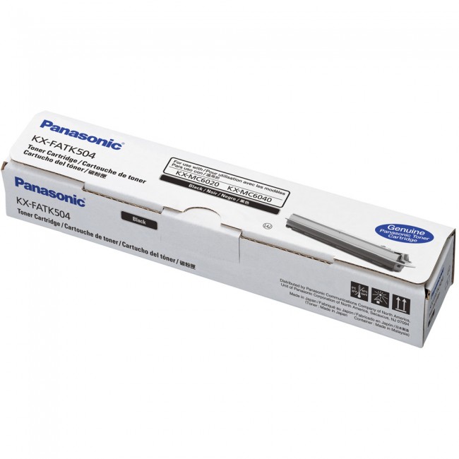 Toner Original Panasonic Black, KX-FATK504E, pentru  KX-MC6020, 2.5K, (timbru verde 1.2 lei) , 