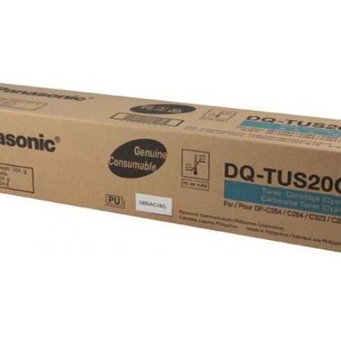 Toner Original Panasonic Cyan, DQ-TUS20C-PB, pentru DP-C354|264, 20K, (timbru verde 1.2 lei) , 