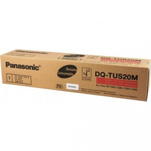 Toner Original Panasonic Magenta, DQ-TUS20M-PB, pentru DP-C354|264, 20K, (timbru verde 1.2 lei) , 