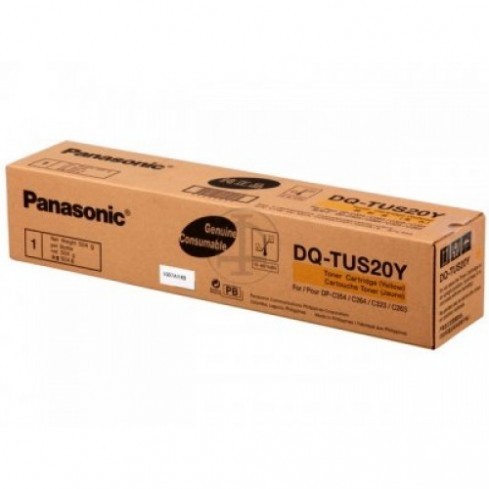 Toner Original Panasonic Yellow, DQ-TUS20Y-PB, pentru DP-C354|264, 20K, (timbru verde 1.2 lei) , 