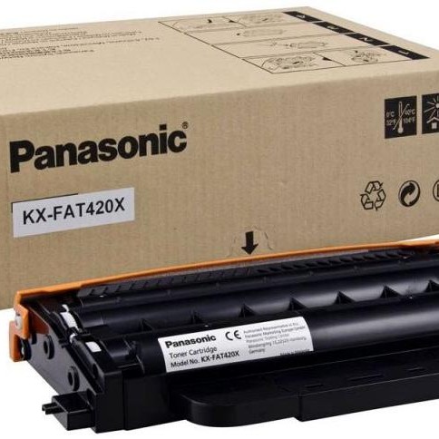 Toner Original Panasonic Black, KX-FAT420X, pentru MB 22XX | 25XX, 1.5K, (timbru verde 1.2 lei) , 