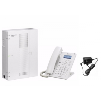 Centrala telefonica Hybrid IP KX-HTS32CE (4/8), Telefon SIP KX-HDV130 Panasonic si  alimentator KX-A423 