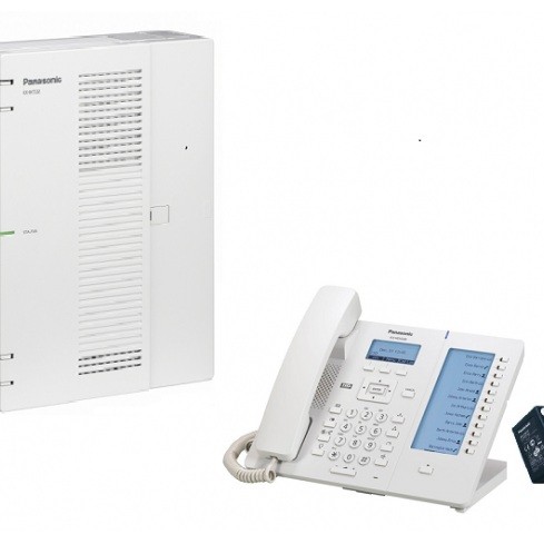 Centrala telefonica Hybrid IP KX-HTS32CE (4/8), Telefon SIP KX-HDV230 Panasonic si alimentator KX-A424 