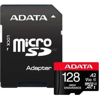 CARD MicroSD Adata SDXC High Endurance 128GB adaptor SD inclus, 