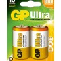 Baterie GP Batteries, Ultra Alcalina D (LR20) 1.5V alcalina, blister 2 buc. 