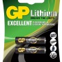 Baterie GP Batteries, Lithium AAA (FR03) 1.5V lithium, blister 2 buc. 
