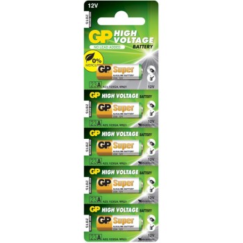 Baterie GP Batteries, Super Alcalina LR23 (23A) 12V alcalina, blister 5 buc. 23AF-U5, 