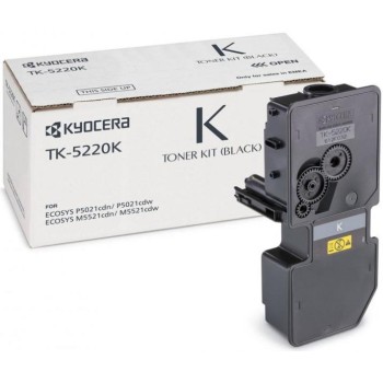 Toner Original KYOCERA Black, TK-5220K, pentru ECOSYS M5521CDN|M5521CDW, 1.2K, (timbru verde 1.2 lei) , 