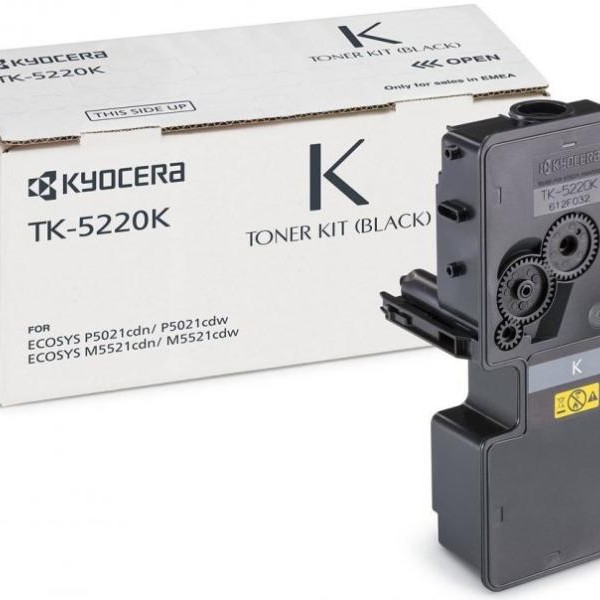 Toner Original KYOCERA Black, TK-5220K, pentru ECOSYS M5521CDN|M5521CDW, 1.2K, (timbru verde 1.2 lei) , 