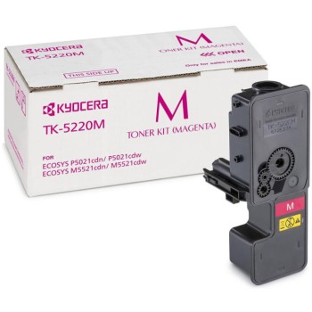 Toner Original KYOCERA Magenta, TK-5220M, pentru ECOSYS M5521CDN|M5521CDW, 1.2K, (timbru verde 1.2 lei) , 