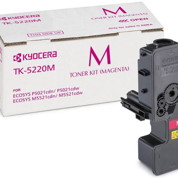 Toner Original KYOCERA Magenta, TK-5220M, pentru ECOSYS M5521CDN|M5521CDW, 1.2K, (timbru verde 1.2 lei) , 