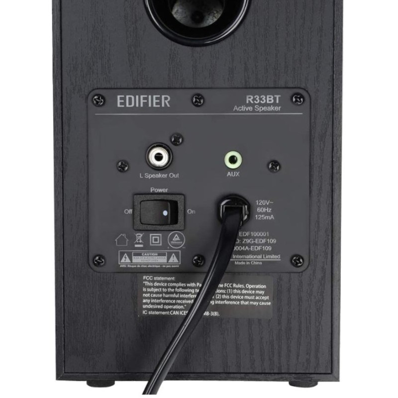 BOXE EDIFIER 2.0, RMS:  10W (2 x 5W), bluetooth, volum, 220V alimentare, black 