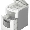 Distrugator automat documente Leitz IQ  Small Office , 100 coli, P4, cross-cut (tip confeti), cos  34 litri, alb-gri, Leitz 