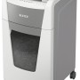 Distrugator automat documente Leitz IQ Office , 300 coli, P4, cross-cut (tip confeti), cos  60 litri, alb-gri, Leitz 