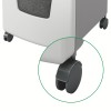 Distrugator automat documente Leitz IQ Office , 300 coli, P4, cross-cut (tip confeti), cos  60 litri, alb-gri, Leitz 