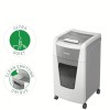 Distrugator automat documente Leitz IQ Office , 300 coli, P4, cross-cut (tip confeti), cos  60 litri, alb-gri, Leitz 