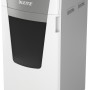 Distrugator automat documente Leitz IQ Office , 600 coli, P5, micro-cut (tip particule), cos 110 litri, alb-gri, Leitz 