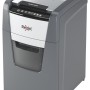 Distrugator automat documente Rexel OPTIMUM 130X , 130 coli, P4, cross-cut (tip confeti), cos  44 litri, negru-gri, 