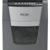 Distrugator automat documente Rexel OPTIMUM 150M , 150 coli, P5, micro-cut (tip particule), cos  44 litri, negru-gri, 