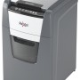 Distrugator automat documente Rexel OPTIMUM 150M , 150 coli, P5, micro-cut (tip particule), cos  44 litri, negru-gri, 