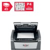 Distrugator automat documente Rexel OPTIMUM  45X ,  45 coli, P4, cross-cut (tip confeti), cos  20 litri, negru-gri, 