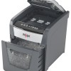 Distrugator automat documente Rexel OPTIMUM  50X ,  50 coli, P4, cross-cut (tip confeti), cos  20 litri, negru-gri, 