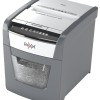 Distrugator automat documente Rexel OPTIMUM  50X ,  50 coli, P4, cross-cut (tip confeti), cos  20 litri, negru-gri, 