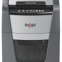 Distrugator automat documente Rexel OPTIMUM  90X ,  90 coli, P4, cross-cut (tip confeti), cos  34 litri, negru-gri, 
