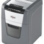Distrugator automat documente Rexel OPTIMUM 100M , 100 coli, P5, micro-cut (tip particule), cos  34 litri, negru-gri, 