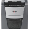 Distrugator automat documente Rexel OPTIMUM 100M , 100 coli, P5, micro-cut (tip particule), cos  34 litri, negru-gri, 