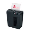 Distrugator manual documente Rexel SECURE   X8,   8 coli, P4, cross-cut (tip confeti), cos  14 litri, negru, 
