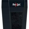Distrugator manual documente Rexel SECURE   X8 Slim,   8 coli, P4, cross-cut (tip confeti), cos  14 litri, negru, 