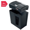 Distrugator manual documente Rexel SECURE  X10, 10 coli, P4, cross-cut (tip confeti), cos  18 litri, negru, 