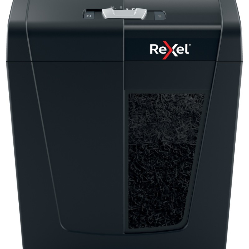 Distrugator manual documente Rexel SECURE  X10, 10 coli, P4, cross-cut (tip confeti), cos  18 litri, negru, 