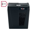Distrugator manual documente Rexel SECURE  X10, 10 coli, P4, cross-cut (tip confeti), cos  18 litri, negru, 