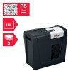 Distrugator manual documente Rexel SECURE MC3,  3 coli, P5, micro-cut (tip particule), cos  10 litri, negru-argintiu, 