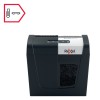 Distrugator manual documente Rexel SECURE MC3,  3 coli, P5, micro-cut (tip particule), cos  10 litri, negru-argintiu, 
